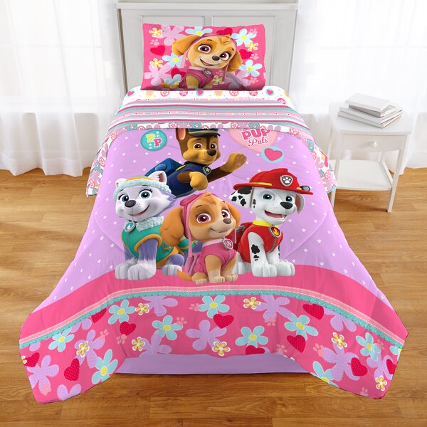 Girl paw deals patrol bedroom set